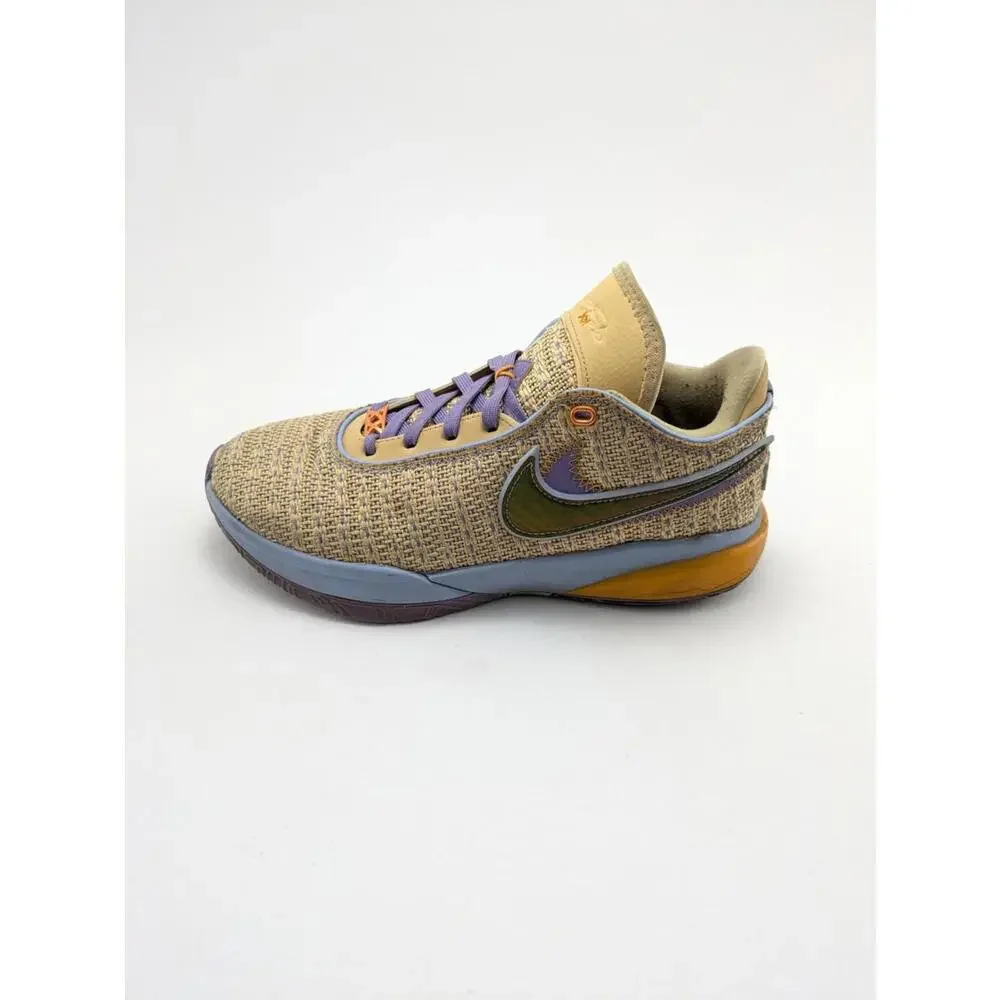 Youth Nike Lebron 20 GS Summer Vibes‎ Orange Purple Shoes DQ8651-200 Size 7Y